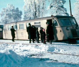 Rälsbuss omkr. 1955